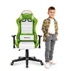 Fotel gamingowy dla dziecka Huzaro Ranger 6.0 Pixel White