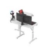Hero 7.3 White 140 cm adjustable corner gaming desk