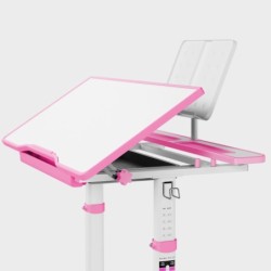 Biurko dziecięce regulowane Study 3.0 Pink 66 cm