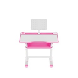 Biurko dziecięce regulowane Study 3.0 Pink 66 cm