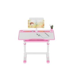 Biurko dziecięce regulowane Study 3.0 Pink 66 cm