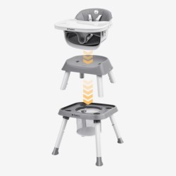 9-in-1 high chair Morsel 50 Grey