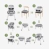 9-in-1 high chair Morsel 50 Grey