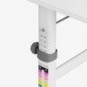 Adjustable children's desk Study 3.7 Grey 90 cm