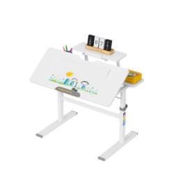Study 3.7 Grey 90 cm adjustable children's desk