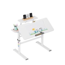 Biurko dziecięce regulowane Study 3.7 Grey 90 cm