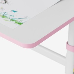Biurko dziecięce regulowane Mark Adler Study 3.7 Pink