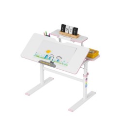 Adjustable children's desk Study 3.7 Pink 90 cm