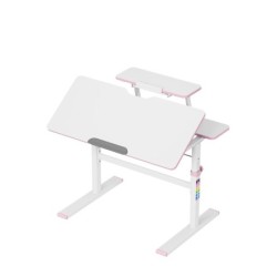 Biurko dziecięce regulowane Study 3.7 Pink 90 cm