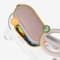 Jeździk dla dzieci grawitacyjny Focus 45 Grey