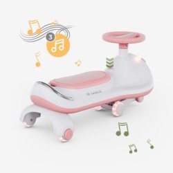 Jeździk dla dzieci grawitacyjny Tulano Focus 45 Pink