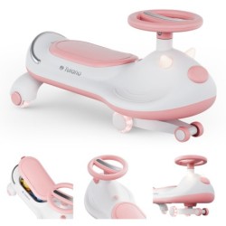 Jeździk dla dzieci grawitacyjny Focus 45 Pink