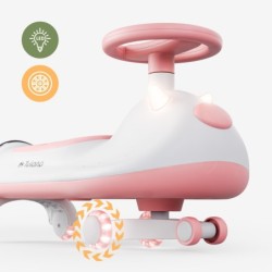 Jeździk dla dzieci grawitacyjny Tulano Focus 45 Pink