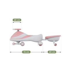 Focus 55 Pink gravity ride for kids