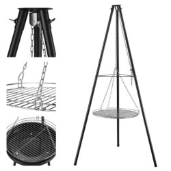 2-in-1 garden fire pit and barbecue Roast 30