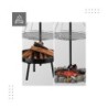 2-in-1 garden fire pit and barbecue Roast 30