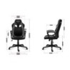 Fotel Gamingowy HUZARO FORCE 2.5 Grey Mesh