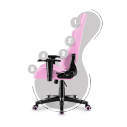 Fotel Gamingowy dla dziecka HUZARO RANGER 6.0 Pink