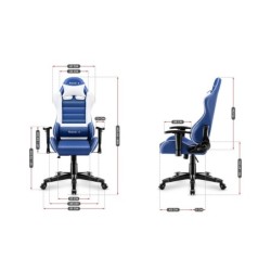 Fotel Gamingowy dla dziecka HUZARO RANGER 6.0 Blue