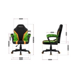 Fotel Gamingowy dla dziecka HUZARO RANGER 1.0 Pixel Mesh