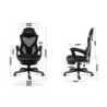 Fotel Gamingowy HUZARO COMBAT 3.0 Carbon