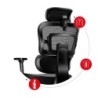 Fotel Gamingowy Huzaro Combat 7.0 Black