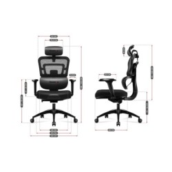 Fotel Gamingowy Huzaro Combat 7.0 Black