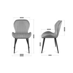 Krzesło Mark Adler Prince 2.0 Grey