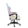 Fotel Gamingowy HUZARO Force 4.7 White RGB
