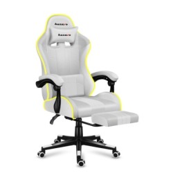Fotel Gamingowy HUZARO Force 4.7 White RGB