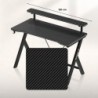 Gaming desk Hero 1.9 Black 120 cm