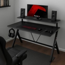 Gaming desk Hero 1.9 Black 120 cm