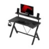 Gaming desk Hero 1.9 Black 120 cm