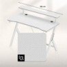 Gaming desk Hero 1.9 White 120 cm