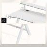 Gaming desk Hero 1.9 White 120 cm