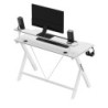 Hero 1.9 White 120 cm gaming desk