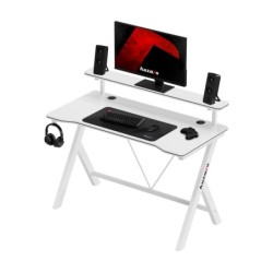 Hero 1.9 White 120 cm gaming desk