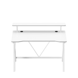 Hero 1.9 White 120 cm gaming desk