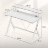 Biurko gamingowe Hero 1.9 White 120 cm