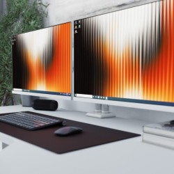 Dual monitor mount Flow 4.0