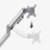 Dual monitor mount Flow 4.0