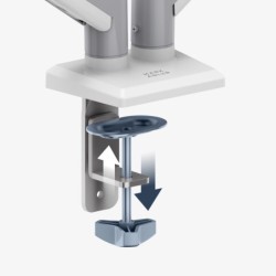 Flow 4.0 dual monitor mount