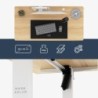 Electric desk Leader 6.9 Craft 120 cm