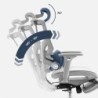 Expert 8.7 Grey Mesh ergonomic chair