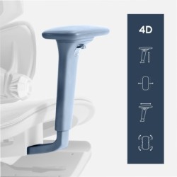 Fotel ergonomiczny Expert 8.7 Grey Mesh
