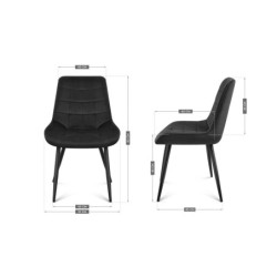 Krzesło Mark Adler Prince 3.0 Black
