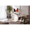Leader 6.9 White 120 cm electric desk