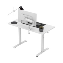Leader 6.9 White 120 cm electric desk