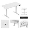 Leader 6.9 White 120 cm electric desk