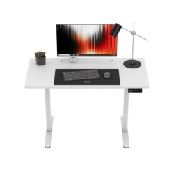 Leader 6.9 White 120 cm electric desk